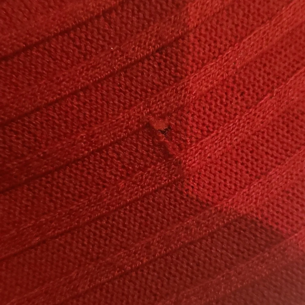 Red off the shoulder top - Picture 5 of 5